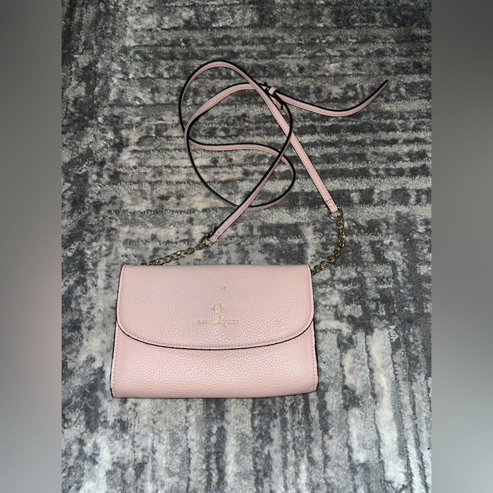 Elegant Pink Crossbody Bag